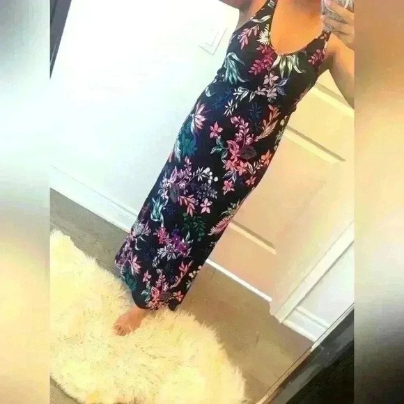 Joe Fresh Spaghetti Strap Floral Maxi - size small BNWOT - Picture 1 of 5